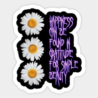 Daisy  flowers Sticker